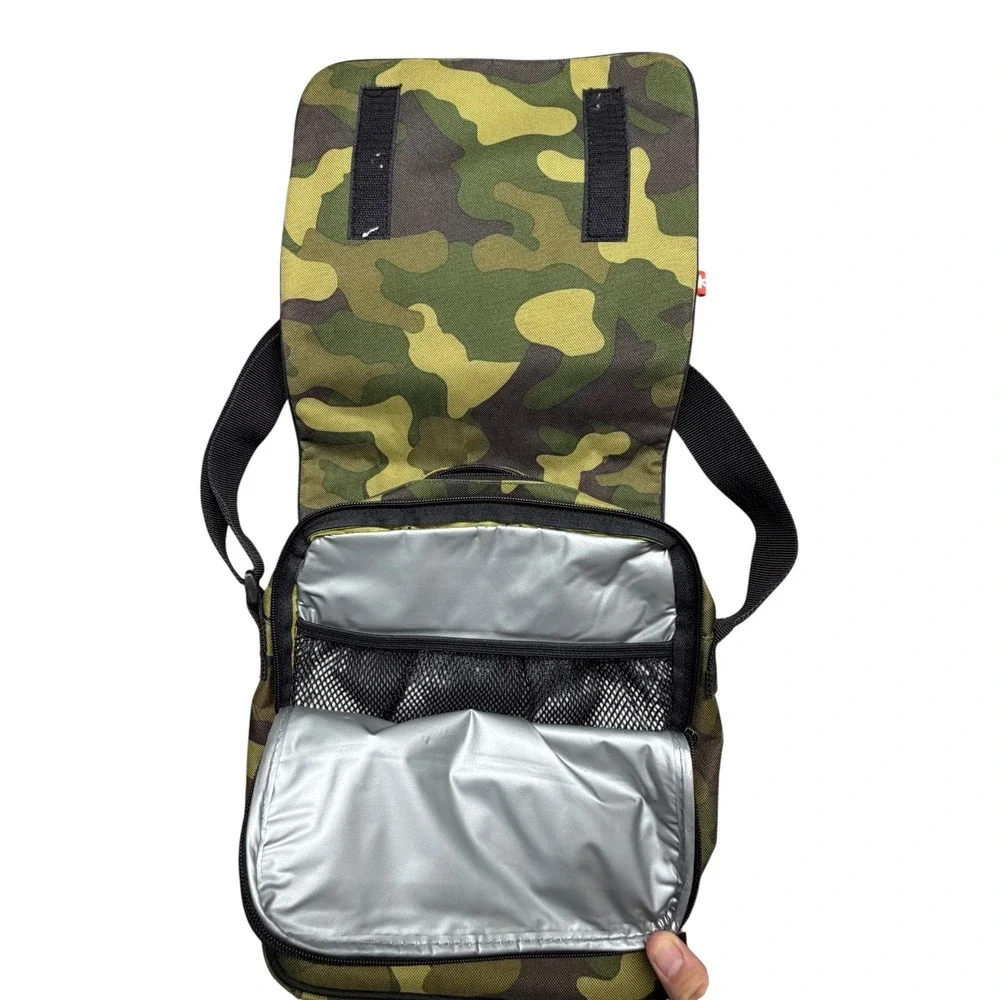 Spark by Skip Hop Camouflage Messenger Bag Insulated Crossbody Utility Camo